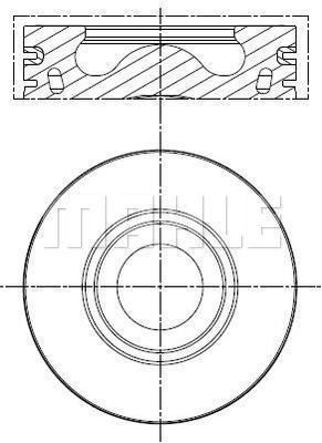 013PI00137020 MAHLE Поршень