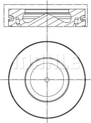 081PI00113001 MAHLE Поршень