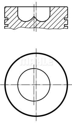 0098902 MAHLE Поршень