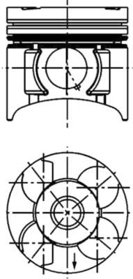 40392600 KOLBENSCHMIDT Поршень