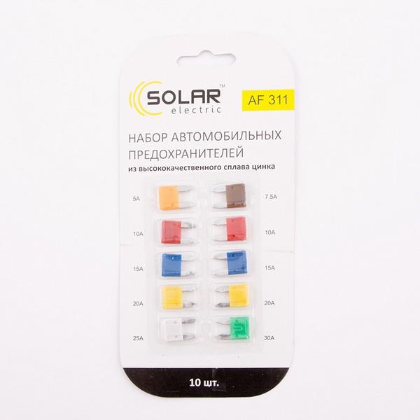 Предохранители блистер мини solar af311 (AF311) SOLAR AF311