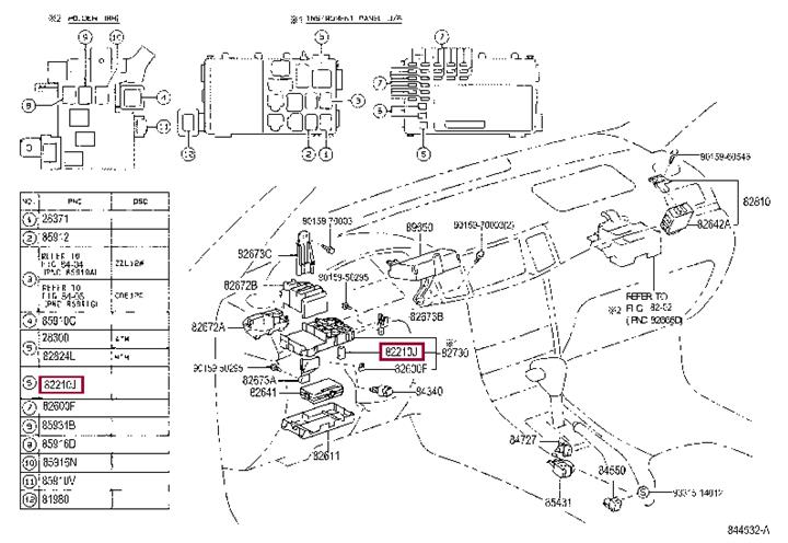 Предохранитель (9098208286) Toyota 90982-08286