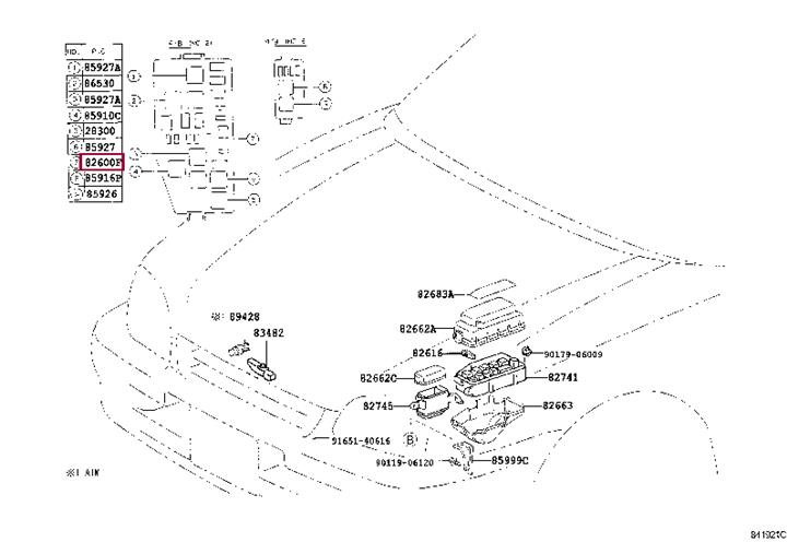 Предохранитель (9098209007) Toyota 90982-09007