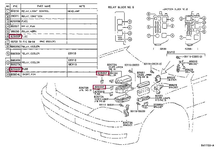 Предохранитель (9098209006) Toyota 90982-09006