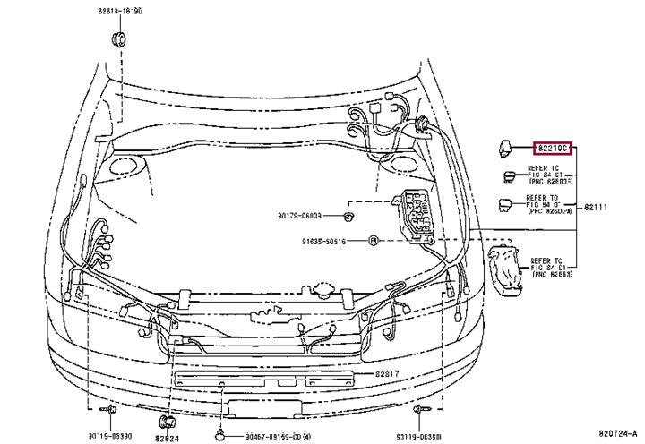 Предохранитель (9098208227) Toyota 90982-08227