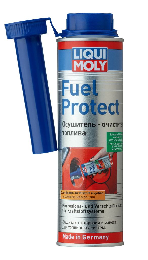 LiquiMoly Fuel Protect 0.3L присадка в топливо Антилед!