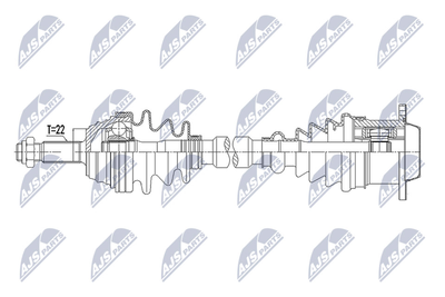 NPWVW141 NTY Приводной вал