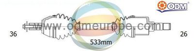 18151060 Multiparts Приводной вал