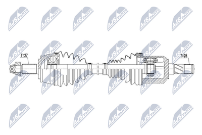NPWCH038 NTY Приводной вал