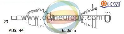 18291102 Multiparts Приводной вал