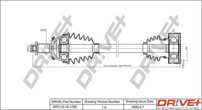 DP2110101758 Dr!ve+ Приводной вал