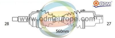 18272020 Multiparts Приводной вал