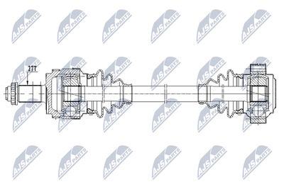 NPWBM149 NTY Приводной вал
