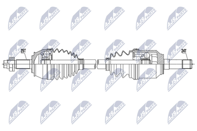 NPWFT055 NTY Приводной вал