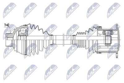 NPWAU036 NTY Приводной вал