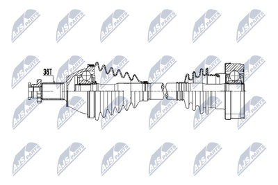 NPWVW055 NTY Приводной вал
