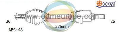 18151171 Multiparts Приводной вал