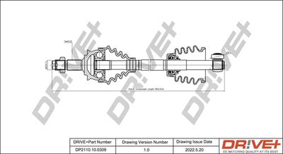 DP2110100309 Dr!ve+ Приводной вал