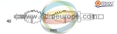 18016110 Multiparts Приводной вал