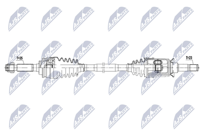 NPWCH094 NTY Приводной вал