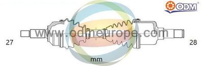 18015300 Multiparts Приводной вал