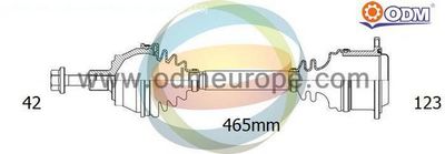 18213200 Multiparts Приводной вал