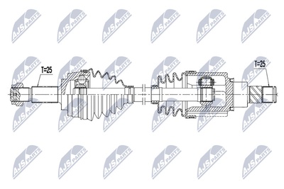 NPWNS112 NTY Приводной вал