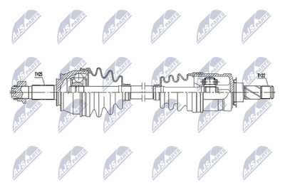 NPWPL097 NTY Приводной вал
