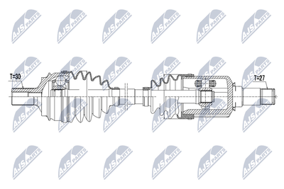 NPWME038 NTY Приводной вал