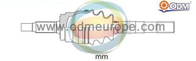 18226090 Multiparts Приводной вал