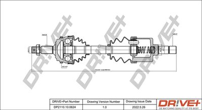 DP2110100624 Dr!ve+ Приводной вал