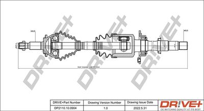 DP2110100904 Dr!ve+ Приводной вал