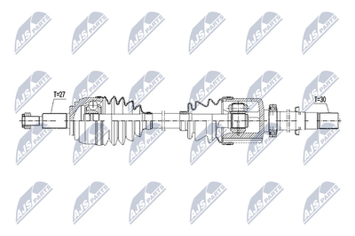 NPWRE079 NTY Приводной вал