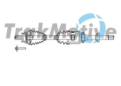 301718 TrakMotive Приводной вал