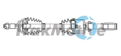 301883 TrakMotive Приводной вал