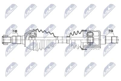 NPWPL109 NTY Приводной вал