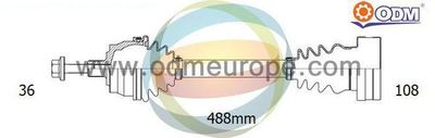 18211500 Multiparts Приводной вал