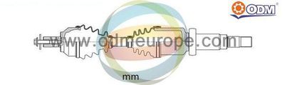 18142410 Multiparts Приводной вал