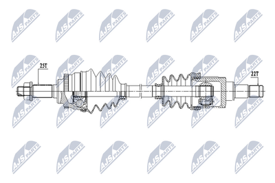 NPWSU031 NTY Приводной вал