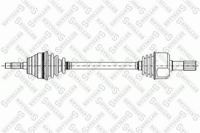 1581004SX STELLOX Приводной вал