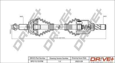 DP2110100798 Dr!ve+ Приводной вал