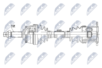 NPWNS066 NTY Приводной вал