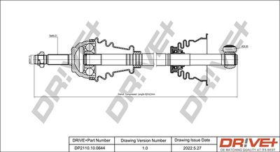 DP2110100644 Dr!ve+ Приводной вал