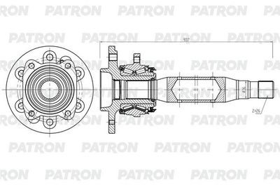 PDS0564 PATRON Приводной вал