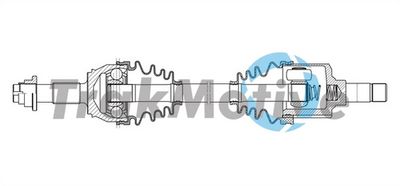 301876 TrakMotive Приводной вал