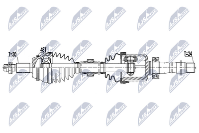 NPWTY153 NTY Приводной вал