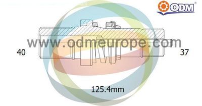 16210110 Multiparts Полуосевой вал, дифференциал