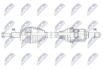 NPWCH032 NTY Приводной вал