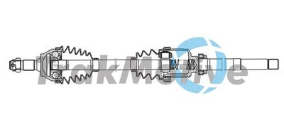 301880 TrakMotive Приводной вал