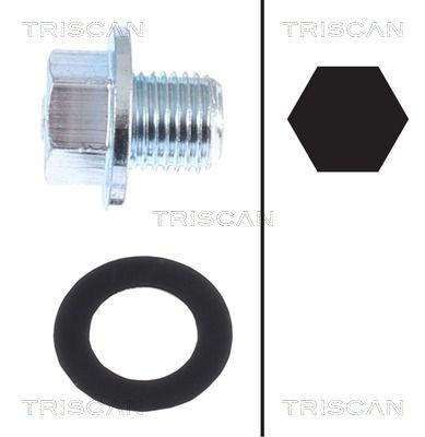 95001013 TRISCAN Резьбовая пробка, масляный поддон